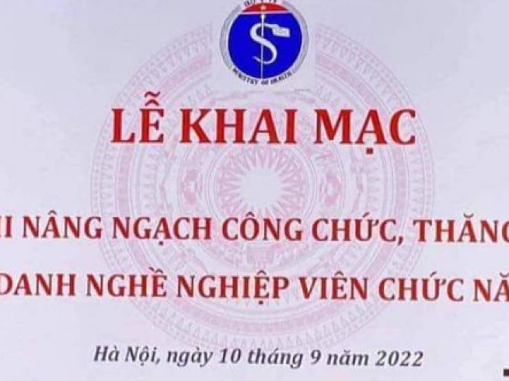 Tin tức trong ngày - Bộ Y tế mời công an vào cuộc vụ “logo rắn ngậm phong bì'”