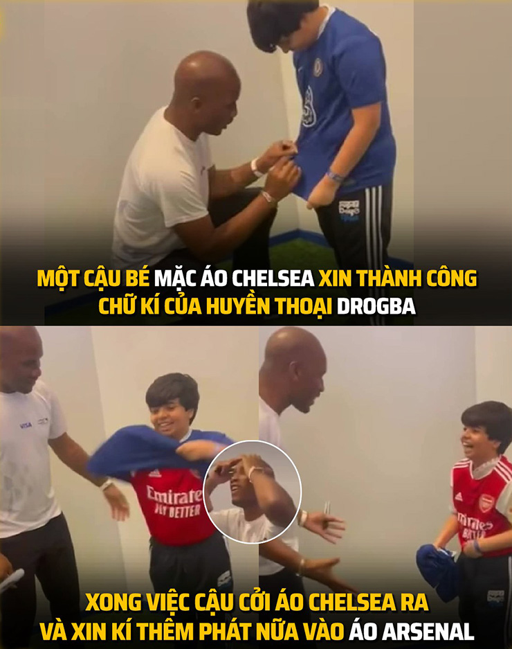 Bất ngờ thế này ai đỡ cho nổi hả cậu bé.