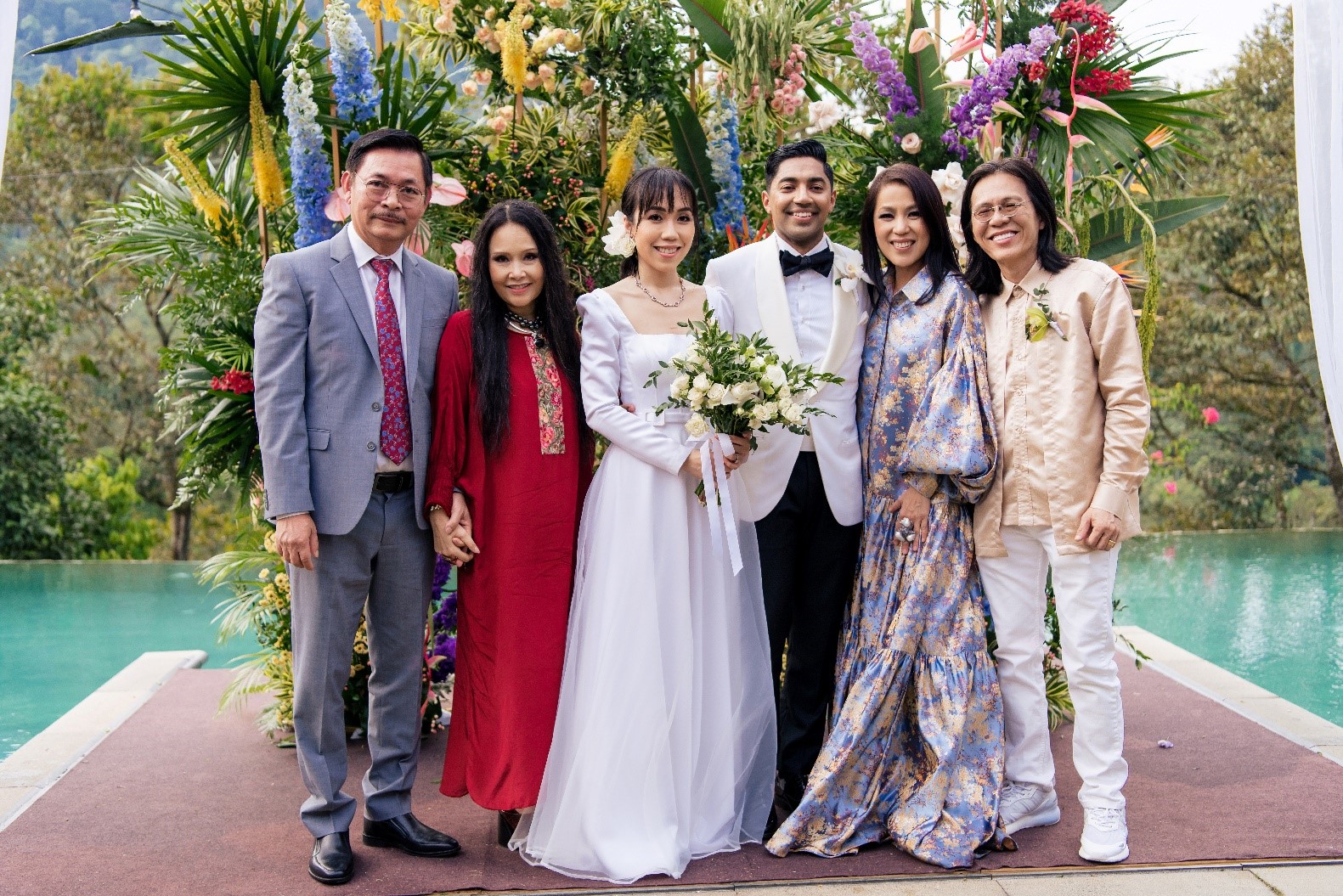 Vợ chồng doanh nhân Trần Văn Ái - Chủ tịch HĐQT Cinestar và doanh nhân Lan Hạnh - Chủ thương hiệu áo tắm Lan Hạnh