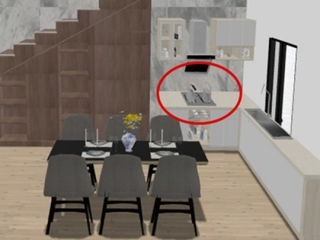 Bạn trẻ - Cuộc sống - Những đại kị đặt bếp "thiêu rụi" tài lộc trong nhà mà nhiều người không biết để hóa giải