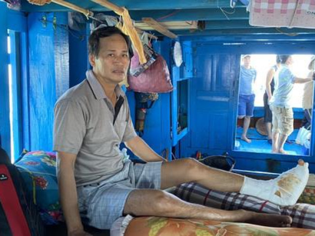 Tin tức trong ngày - Ngư dân Quảng Ngãi kể lại giây phút bị bắn trọng thương ở ngư trường Trường Sa