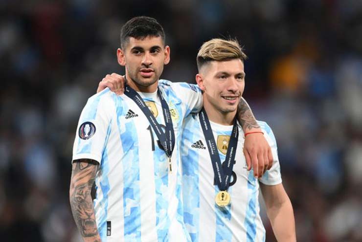 Romero và Martinez trên ĐT Argentina