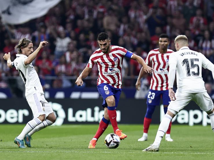 Video bóng đá Atletico Madrid - Real Madrid: Siêu phẩm ngỡ ngàng, thẻ đỏ oan nghiệt (Vòng 6 La Liga)