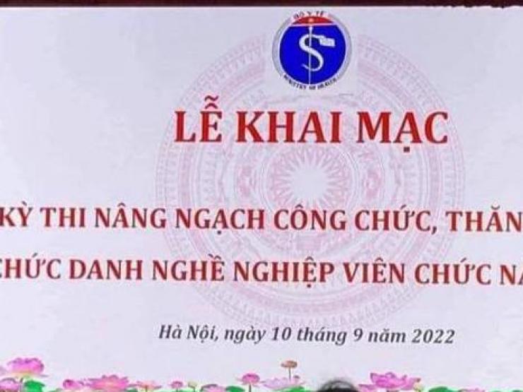 Sức khỏe đời sống - "Vụ logo rắn ngậm phong bì làm tổn hại đến công lao đóng góp của ngành y tế"