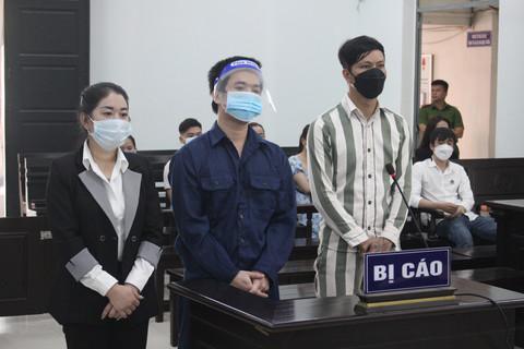 Các bị cáo tại tòa