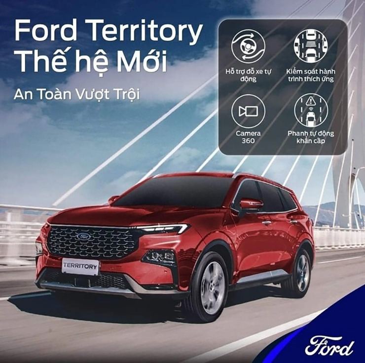 Ford Territory 2023 sắp bán tại Việt Nam sở hữu gói trang bị an toàn bậc nhất phân khúc - 1