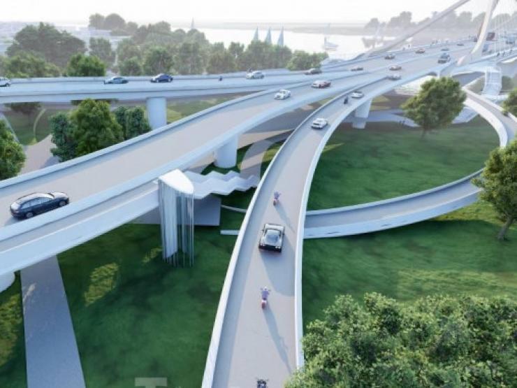 Tin tức trong ngày - Những nét độc đáo của thiết kế cầu vòm thép Trần Hưng Đạo