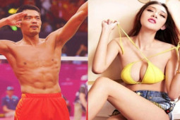 Thể thao - Lin Dan 2 lần "tòm tem" mỹ nhân, giờ như "công nhân làm thuê" cho vợ đẹp