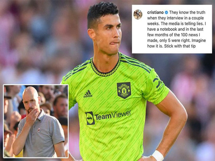 Ronaldo ghi 1 bàn sau 8 trận: Bị tố thất hứa, kém xa mức kỳ vọng