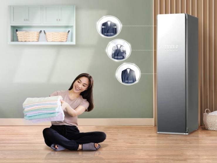 Thời trang Hi-tech - LG Styler 3 móc mặt gương kính mới: Phiên bản tủ chăm sóc quần áo được ước ao nhất hiện nay