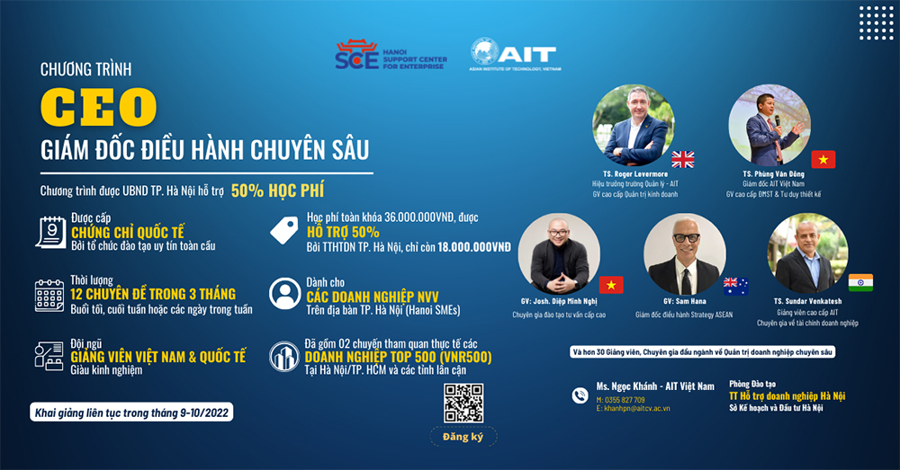 Hỗ trợ 50% học phí khóa đào tạo “Giám đốc điều hành chuyên sâu” - 1