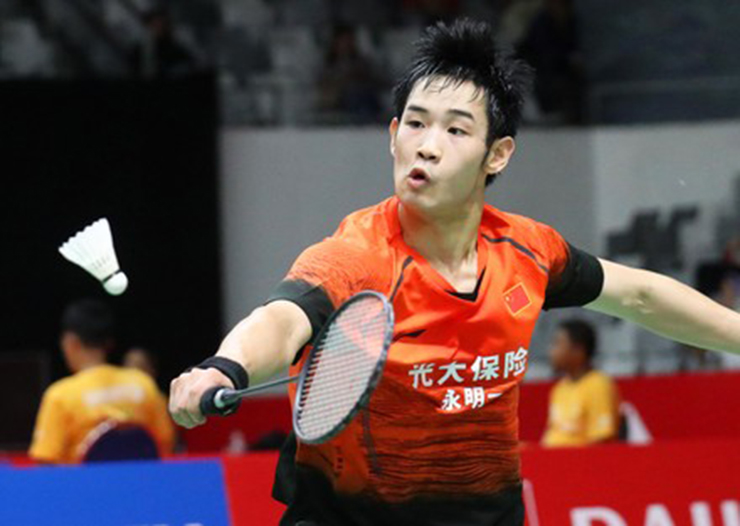 Tay vợt người Trung Quốc từng xếp hạng 37 thế giới Sun Fei Xiang là đối thủ ở trận mở màn của Tiến Minh