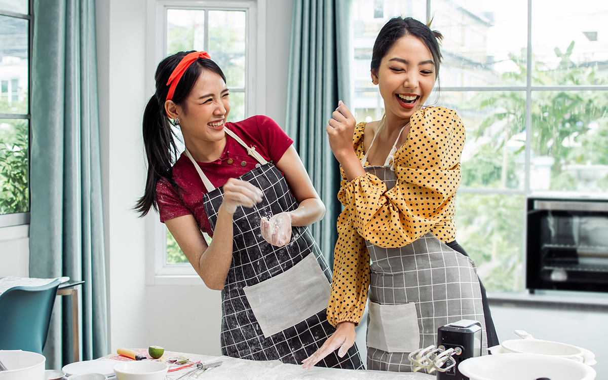 Căn bếp thời trang, hiện đại là xu hướng được ưa chuộng của giới trẻ và hội yêu bếp