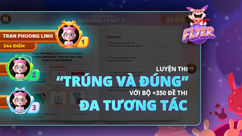 Phòng thi ảo FLYER mở đấu trường tiếng Anh cho học sinh tiểu học - 5