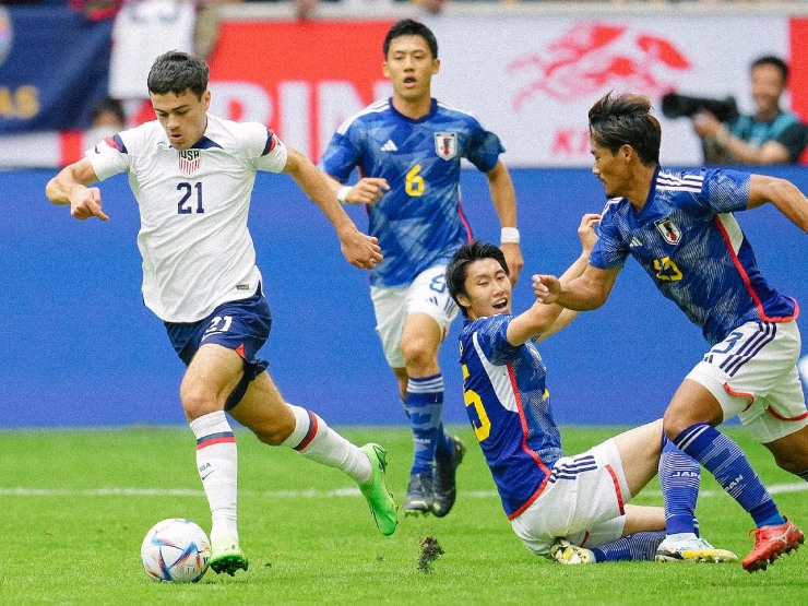 Bóng đá - Video bóng đá Nhật Bản - Mỹ: Hậu vệ "mơ ngủ", siêu phẩm solo định đoạt