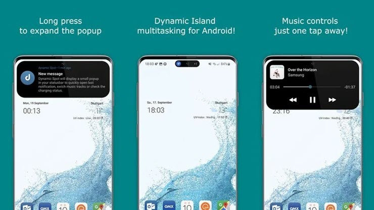 Dynamic Island "creation" app detected for Android phones - 1