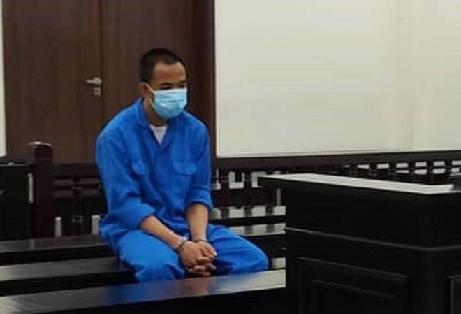 Nguyễn Văn Hiền tại tòa.