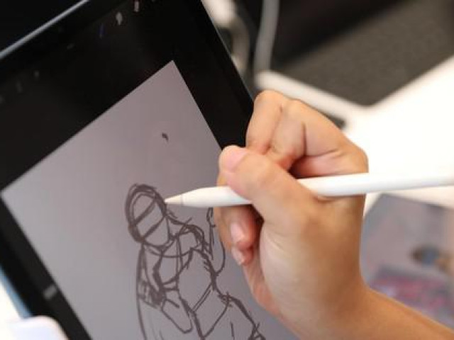 Công nghệ thông tin - Độc đáo cuộc thi vẽ tranh trên iPad