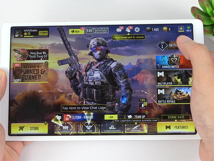 Thời trang Hi-tech - Top máy tính bảng dưới 5 triệu pin "trâu", chạy khoẻ