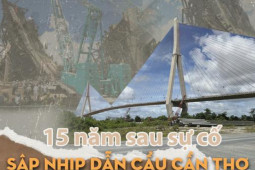 Tin tức trong ngày - 15 năm sau sự cố sập nhịp dẫn cầu Cần Thơ