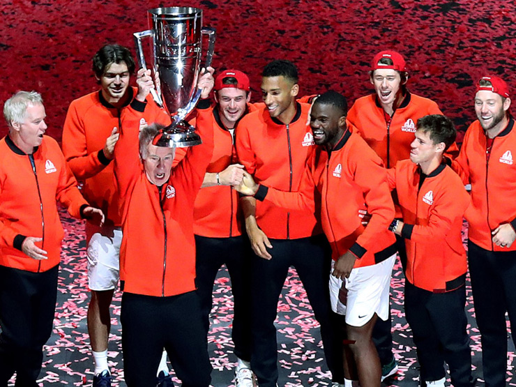 Thể thao - Tennis Laver Cup ngày 3: Tsitsipas thua trận, ĐT Thế giới chính thức đăng quang