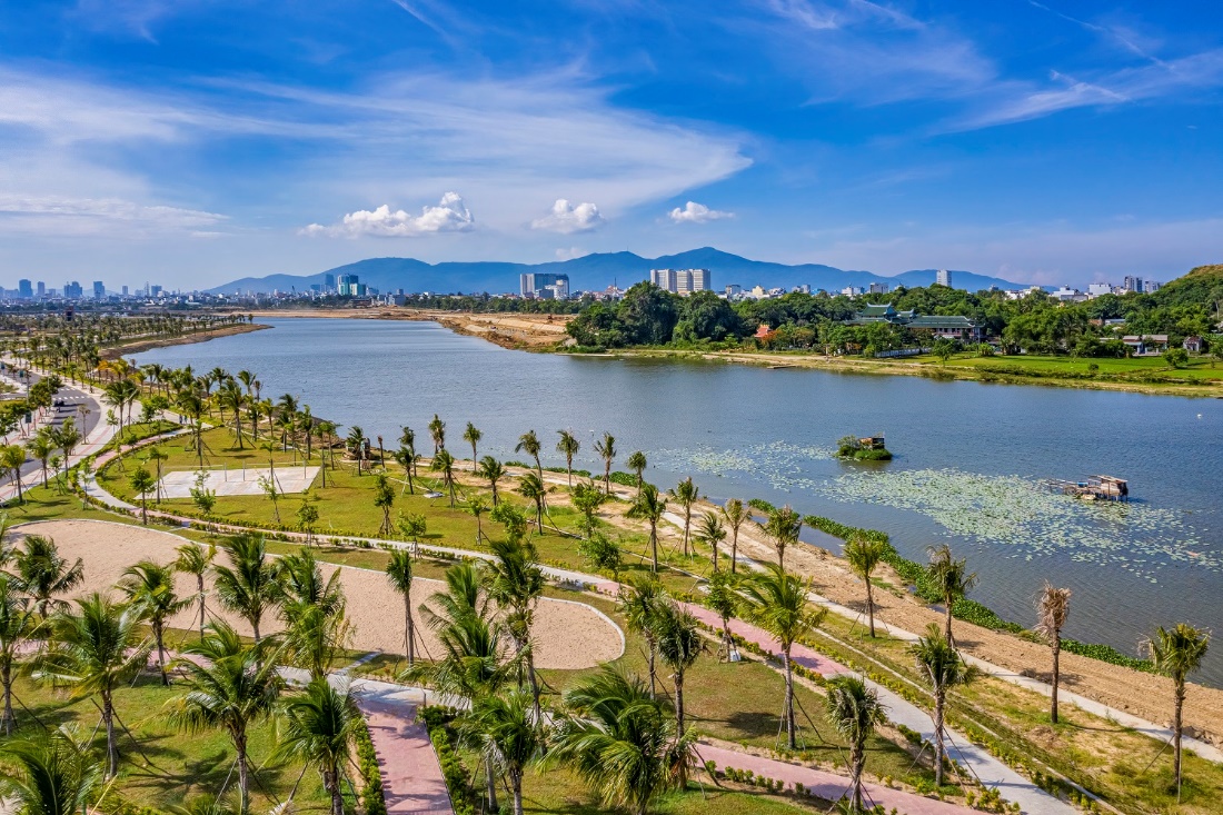 Đà Nẵng còn nhiều dư địa để phát triển đô thị ven sông cao cấp. Ảnh: Sun Property