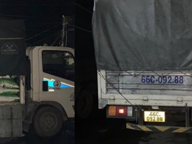 Thị trường - Tiêu dùng - Đồng Tháp bắt hai xe tải chở 8 tấn đường cát nghi hàng lậu