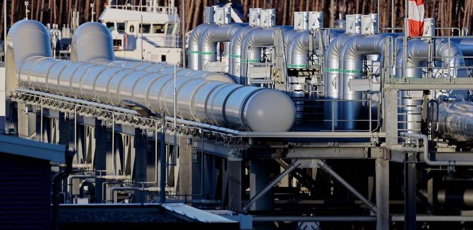 Một trạm bơm khí đốt thuộc đường ống Nord Stream 2 ở Lubmin, Đức (ảnh: Guardian)
