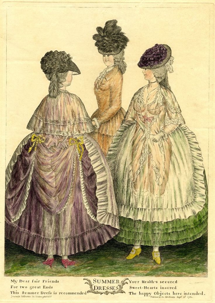 Vải xuyên thấu được sử dụng để may trang phục cho phụ nữ châu Âu xưa.