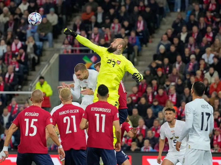 Bóng đá - Video bóng đá Na Uy - Serbia: Song tấu tỏa sáng, "khóa chặt" Haaland (Nations League)