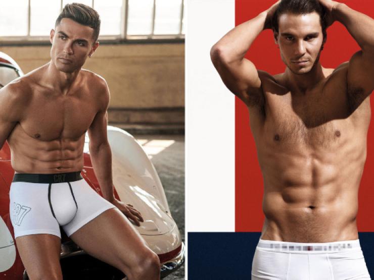 Bóng đá - SAO thể thao cởi đồ khoe thân: Ấn tượng Nadal và Ronaldo "6 múi"