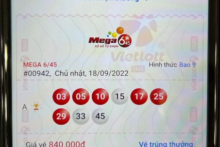 Chơi xổ số qua điện thoại, một thuê bao Viettel trúng hơn 43 tỉ đồng