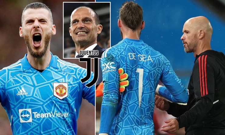 Juventus muốn chiêu mộ De Gea dưới dạng chuyển nhượng tự do vào mùa hè 2023