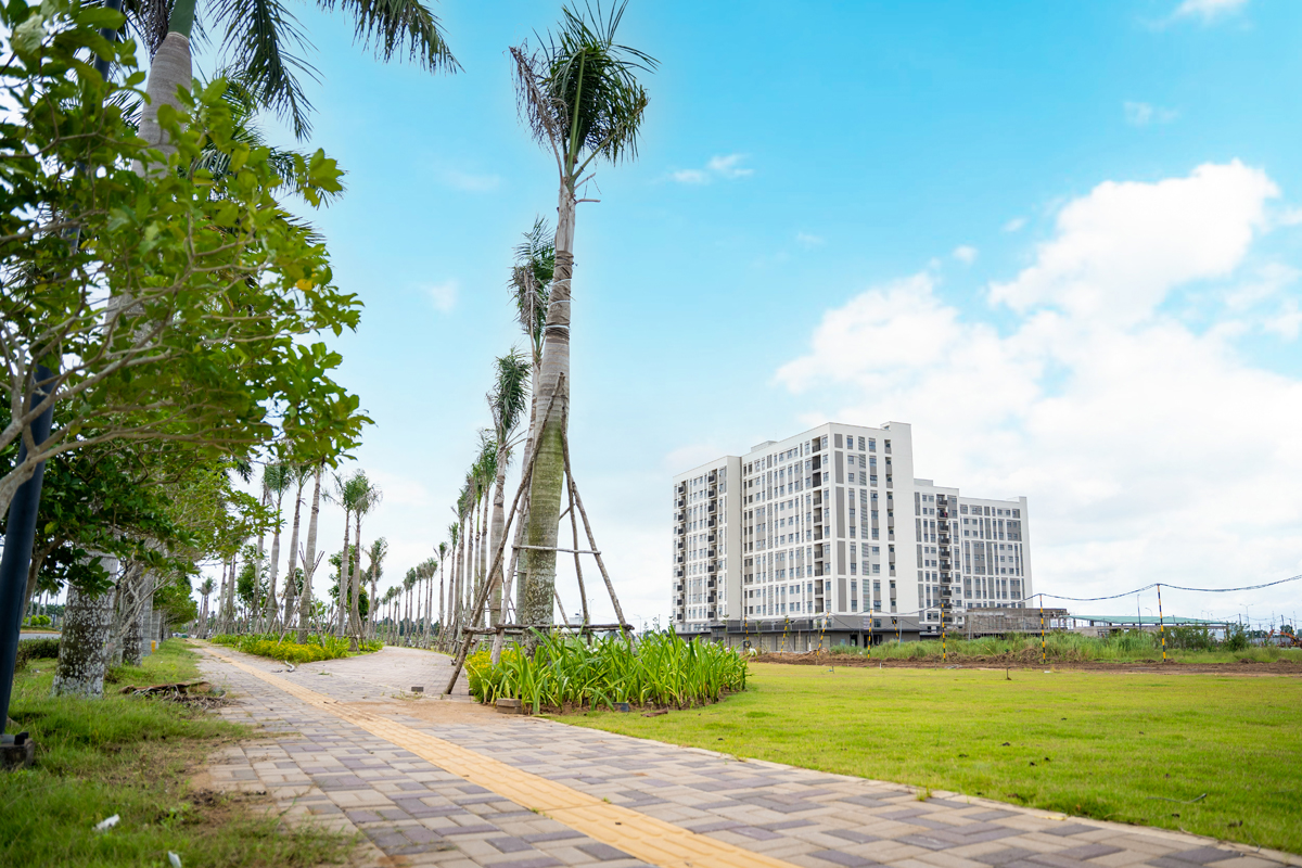 EHome Southgate giai đoạn 1 đã xây dựng hoàn thiện và bàn giao cho khách hàng.