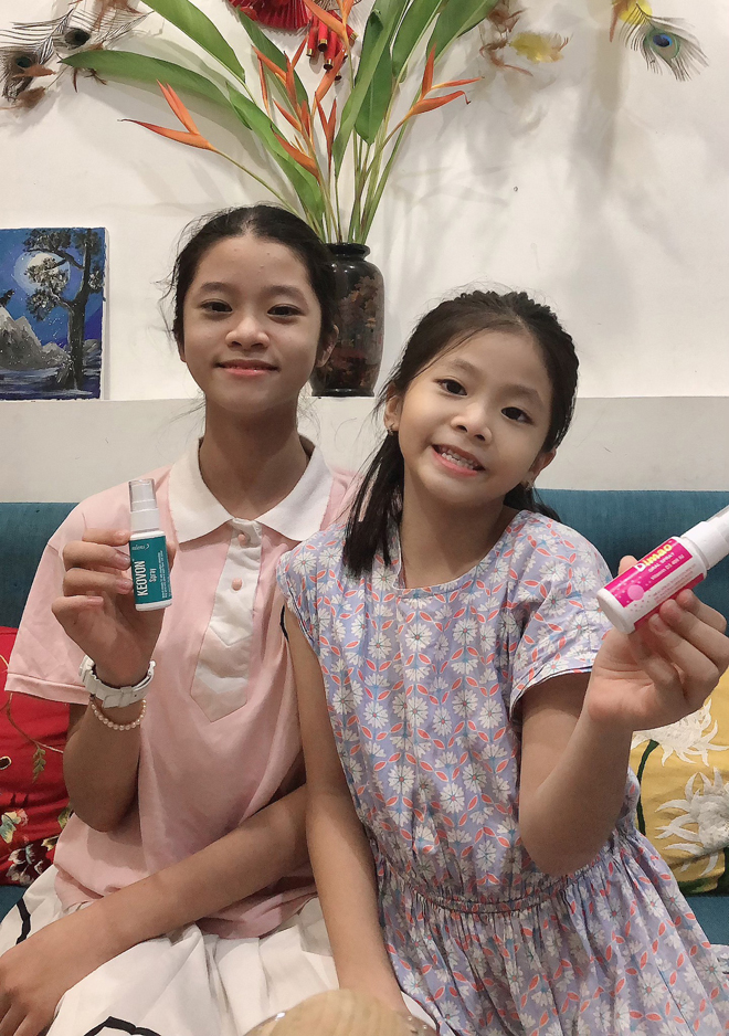 Hai chị em Búp rất thích bổ sung Dimao, Keovon