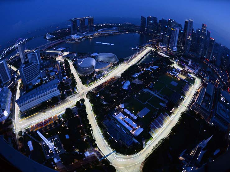 Đua xe F1, Singapore GP: Chặng đua F1 ban đêm đầu tiên trở lại