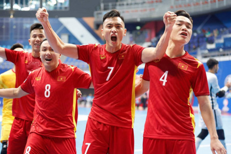 Trực tiếp bóng đá ĐT Việt Nam - Saudi Arabia: Minh Trí ấn định tỉ số (VCK Futsal châu Á) (Hết giờ)