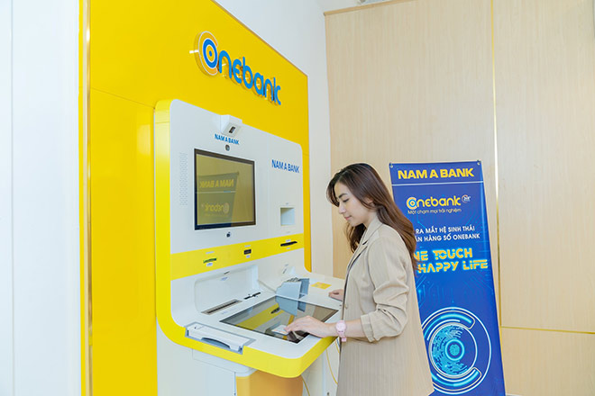 Ngoài ATM, KH đã có thể lựa chọn thêm điểm giao dịch số ONEBANK.