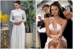 Đời sống Showbiz - Vợ Tây 2k của Bùi Tiến Dũng, DJ Ukraine đẹp nhất Hà thành khoe đường cong "khúc nào ra khúc đó"