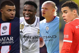 Bóng đá - Haaland, Mbappe, Vinicius tương lai "thống trị" Quả bóng Vàng, sẽ có người thứ Tư phá đám