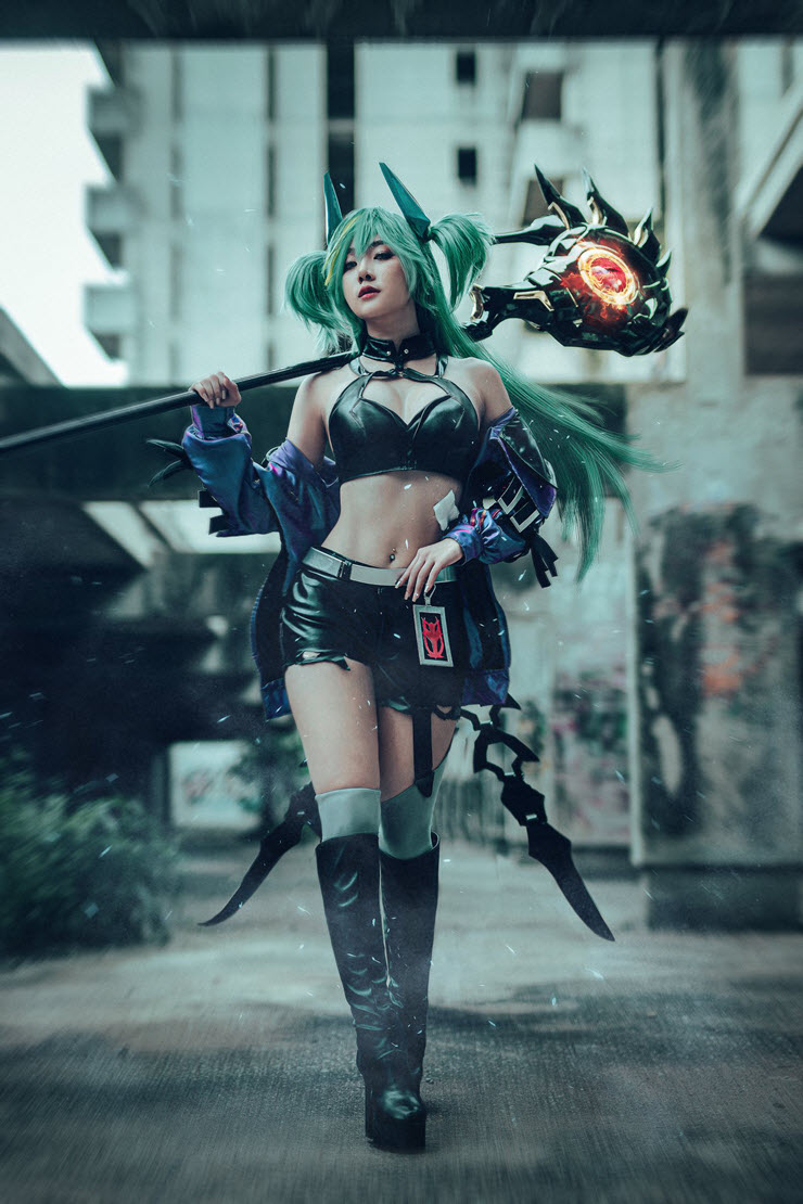 Gục trượt trước mùng cosplay đẹp nhất bú đôi mắt của Điêu Thuyền game Liên Quân - 7