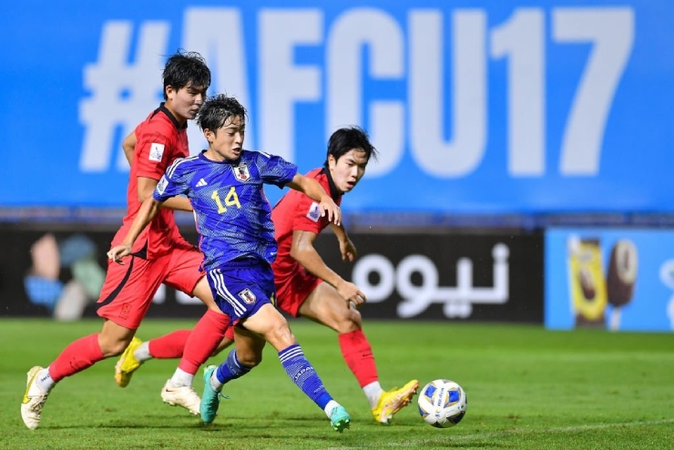Nhật Bản đè bẹp Hàn Quốc, vô địch U17 châu Á