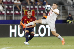 Video bóng đá U21 Tây Ban Nha - U21 Thụy Sĩ: May mắn bất ngờ, vỡ òa vé bán kết (U21 châu Âu)