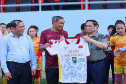 Tin tức trong ngày - Thủ tướng Phạm Minh Chính: ‘Tới World Cup, những cô gái kim cương hãy phát huy phẩm chất người Việt’