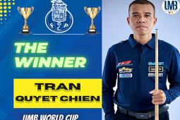 Thể thao - "Trùm bi-a Việt" Quyết Chiến gây sốt World Cup, thứ hạng thế giới thay đổi ra sao?