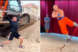 Clip hài hước - Khi con người có thể làm những điều "khác thường"