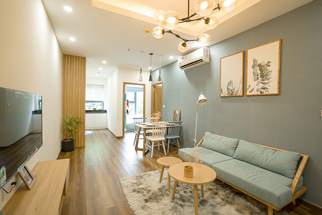 Thiết kế căn hộ hợp lý và thông thoáng