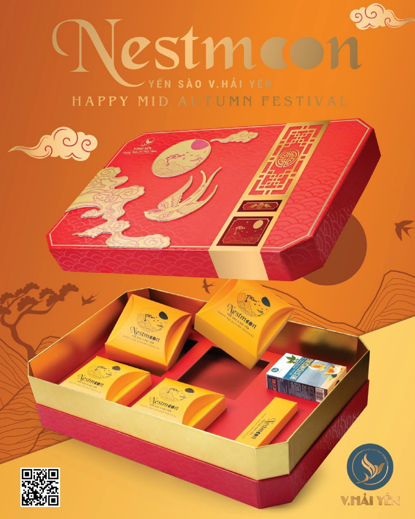 Bộ bánh sang trọng và tỉ mỉ trong từng chiếc bánh của V.Hải Yến