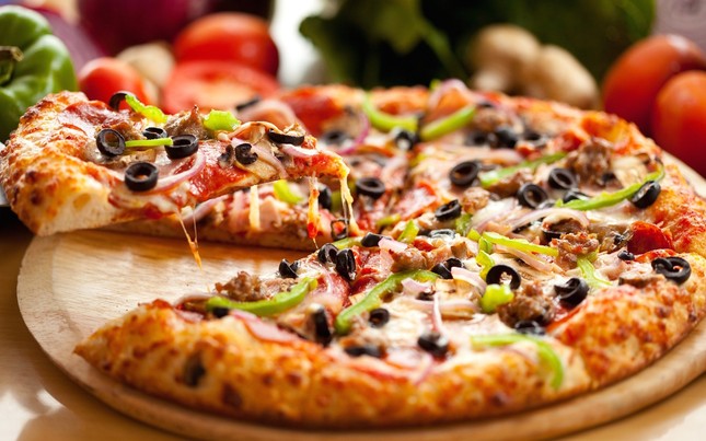 Cơ may thụ hưởng cực khoái thấp sau suất ăn pizza, bánh mì kẹp thịt hoặc khoai tây chiên.