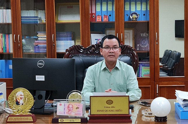 Ông Đinh Quang Hiếu - Giám đốc NHNN chi nhánh Quảng Bình